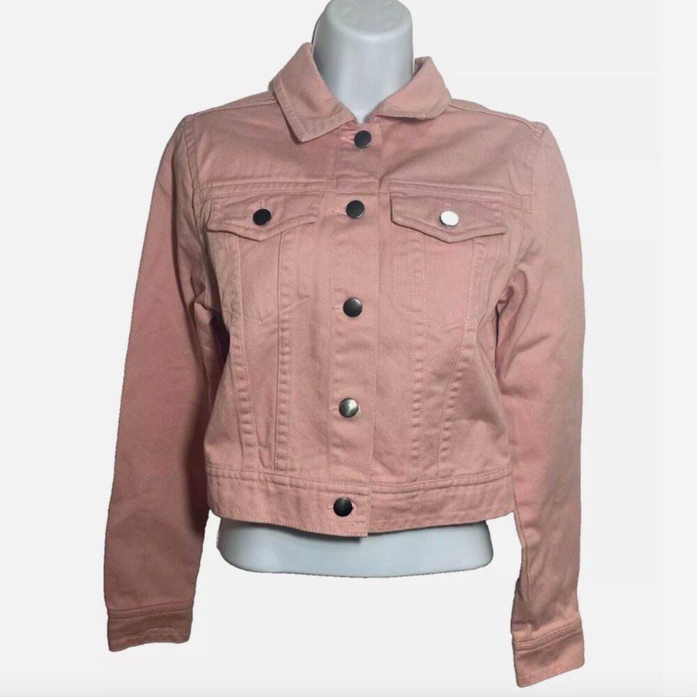 ❣️SOLD❣️ American Apparel Pale Pink DeniJacket Size Medium